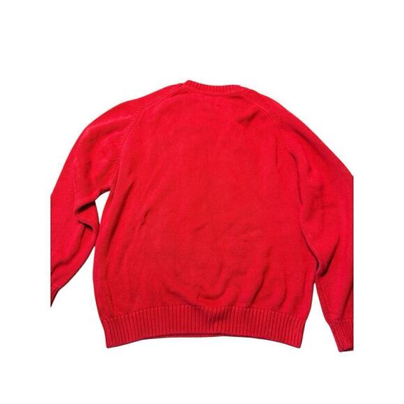 Lands End Sweater Red Size L - Picture 4 of 7